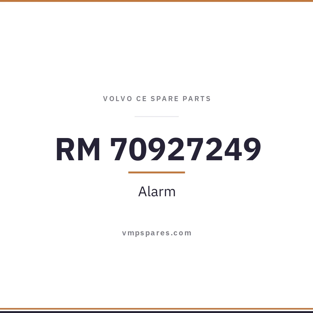 RM 70927249 – Alarm