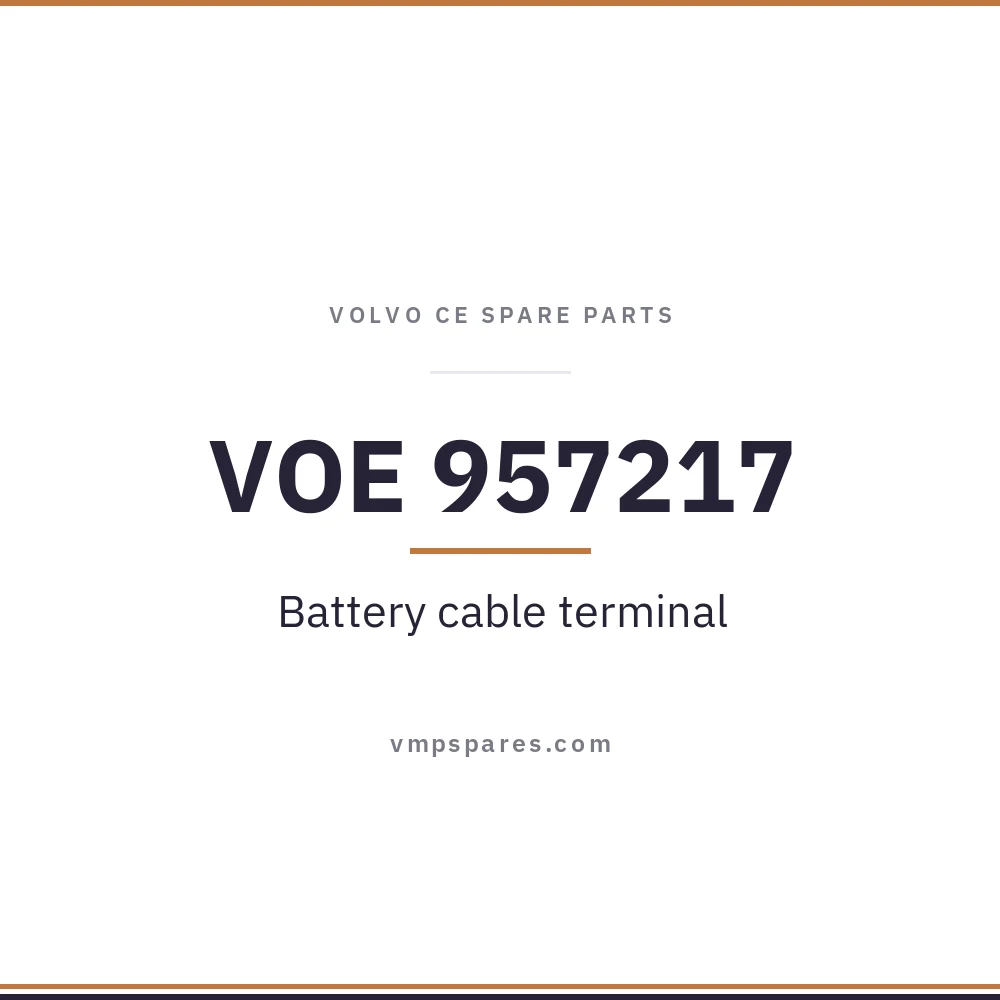 VOE 957217 – Battery cable terminal