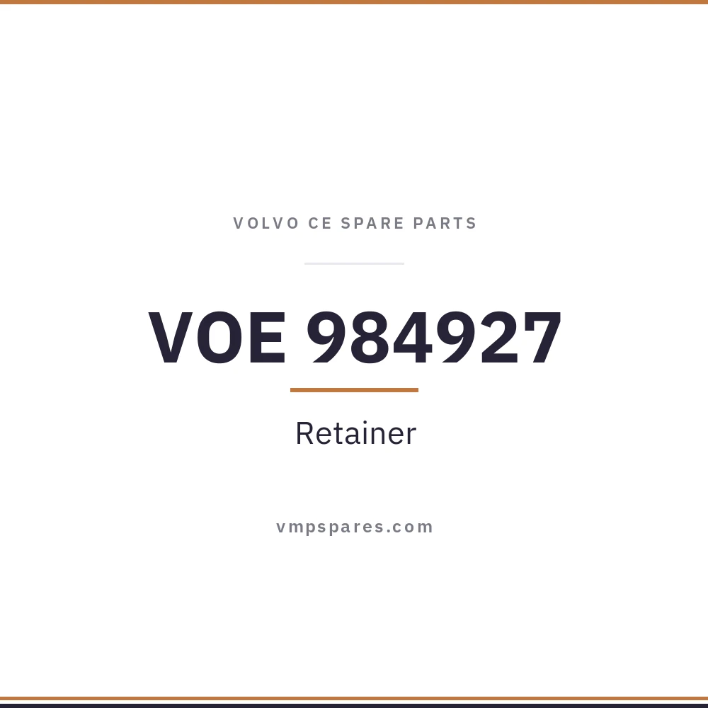 VOE 984927 – Retainer