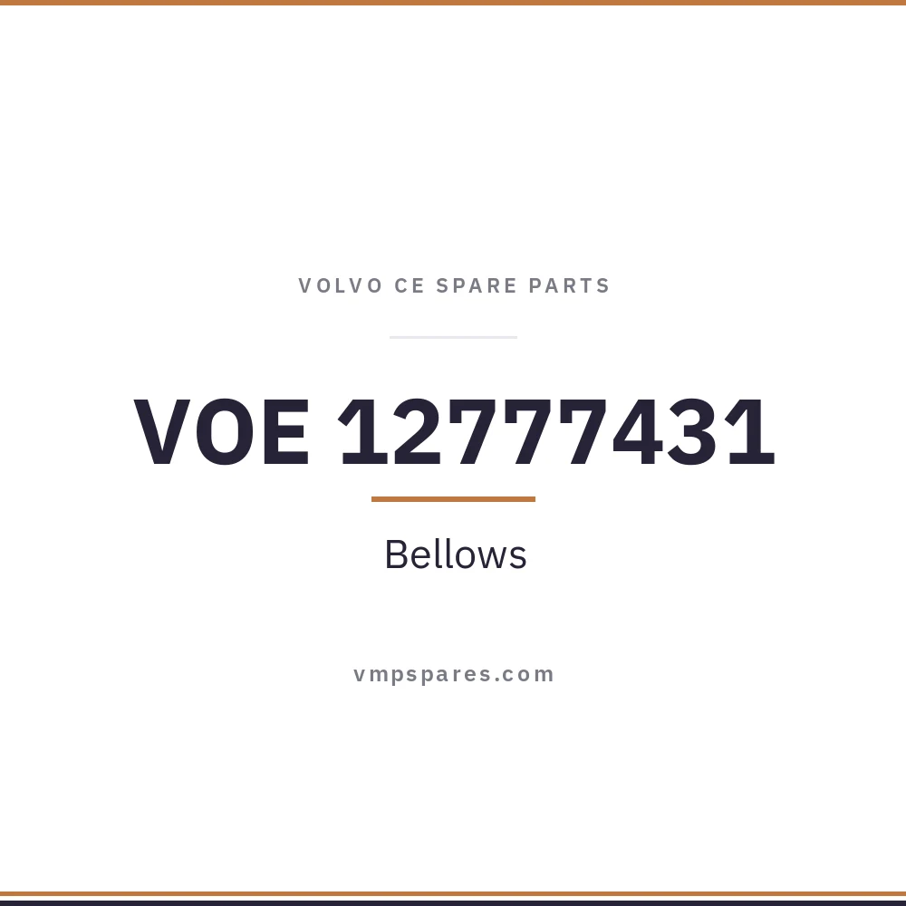 VOE 12777431 – Bellows