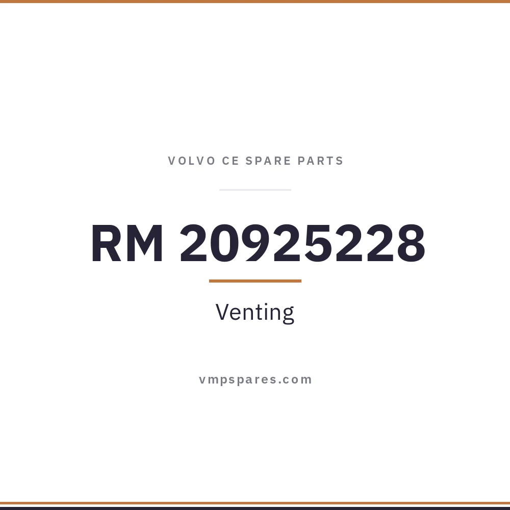 RM 20925228 – Venting