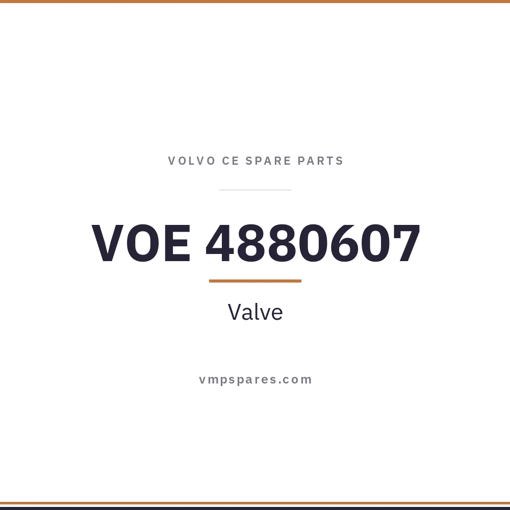 VOE 4880607 – Valve