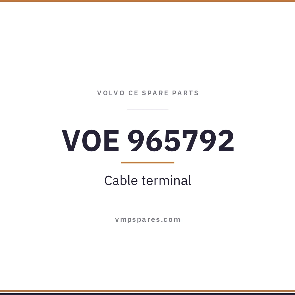 VOE 965792 – Cable terminal