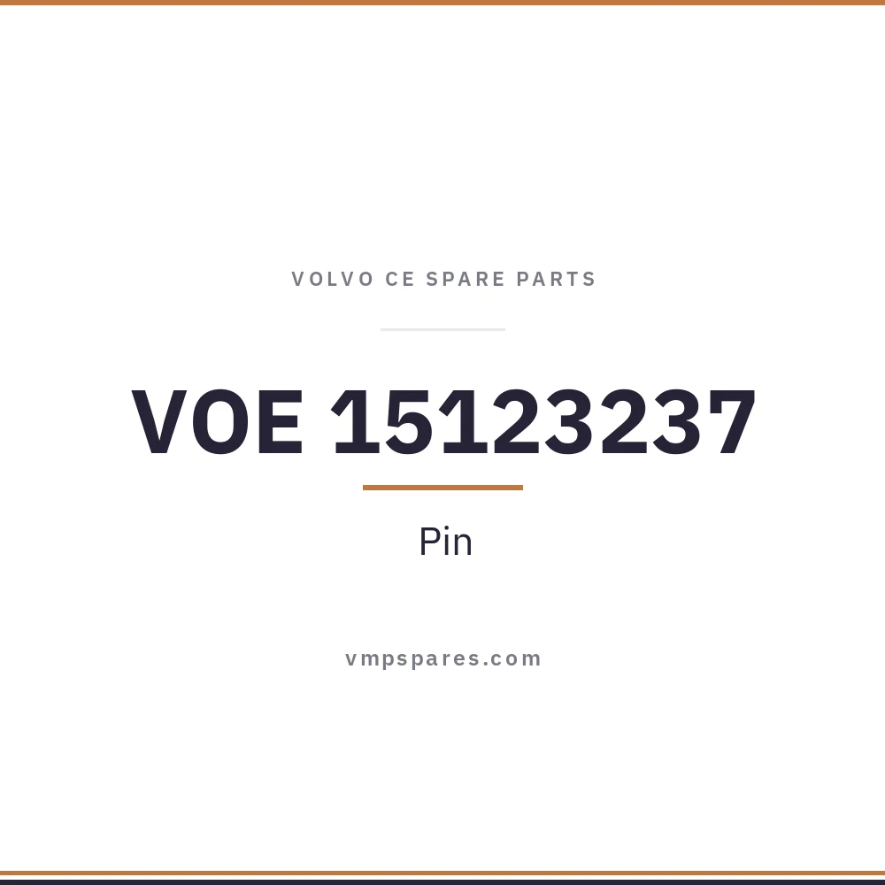 VOE 15123237 – Pin