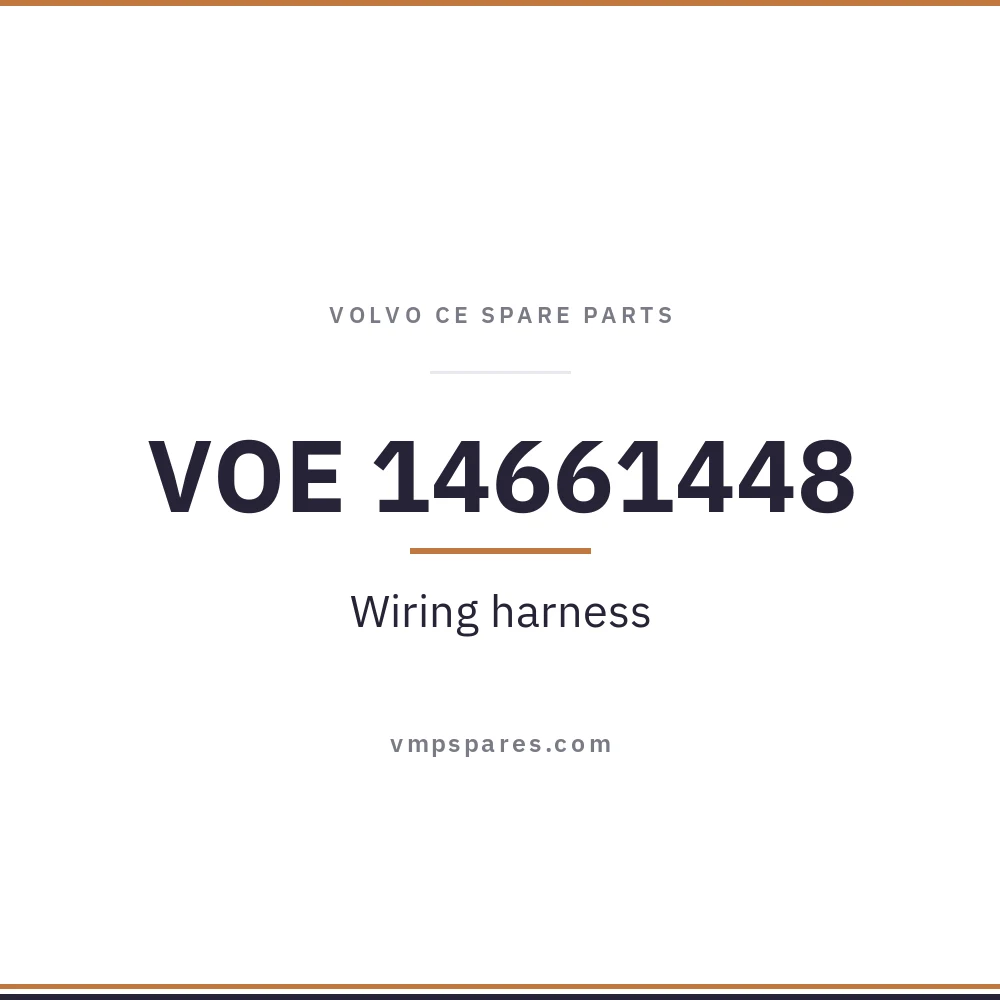VOE 14661448 – Wiring harness