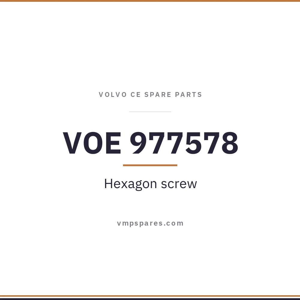 VOE 977578 – Hexagon screw