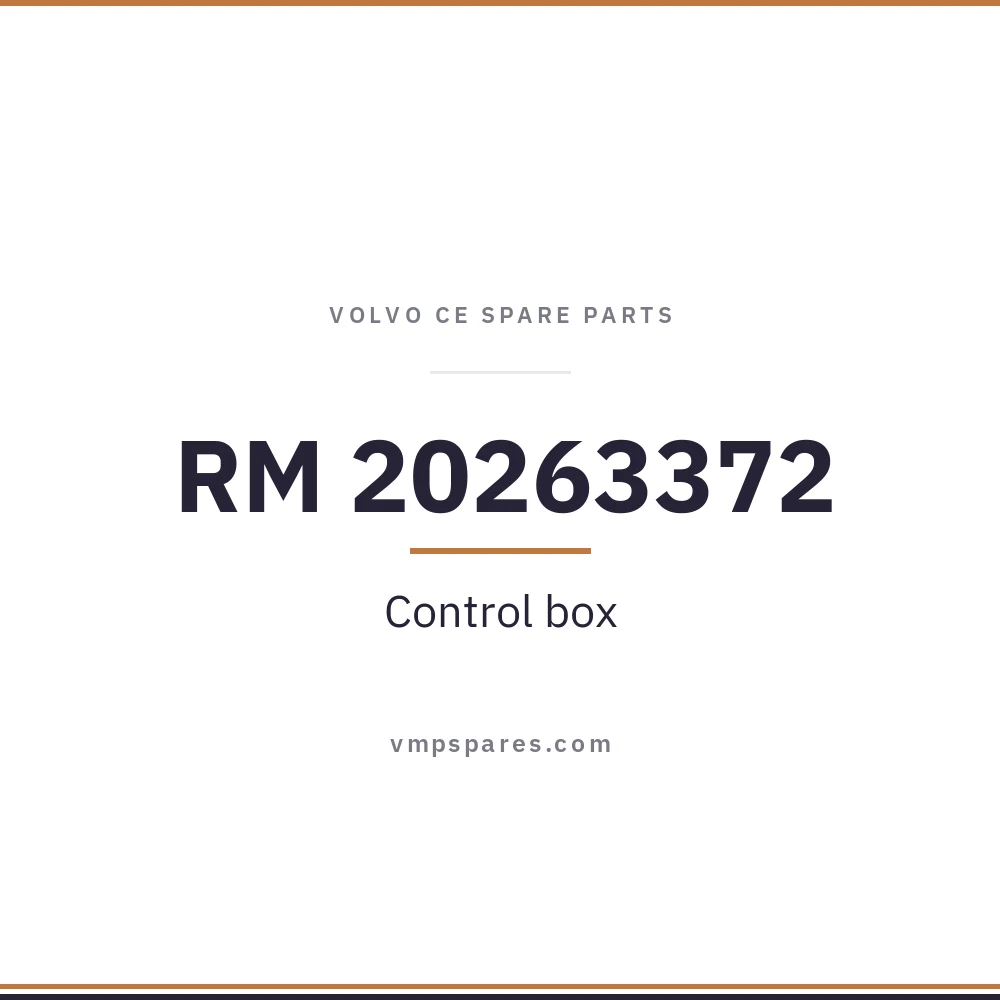 RM 20263372 – Control box