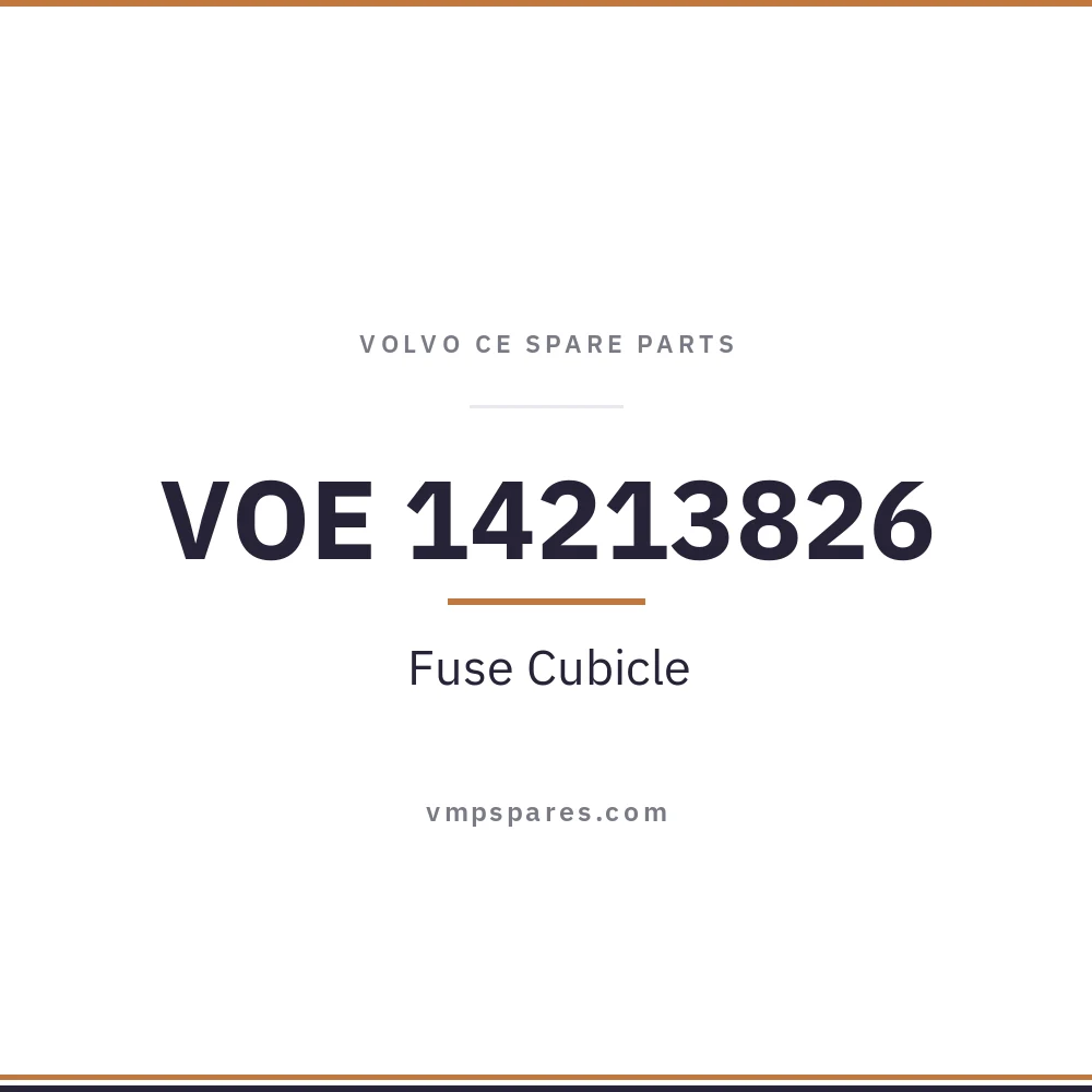 VOE 14213826 – Fuse Cubicle