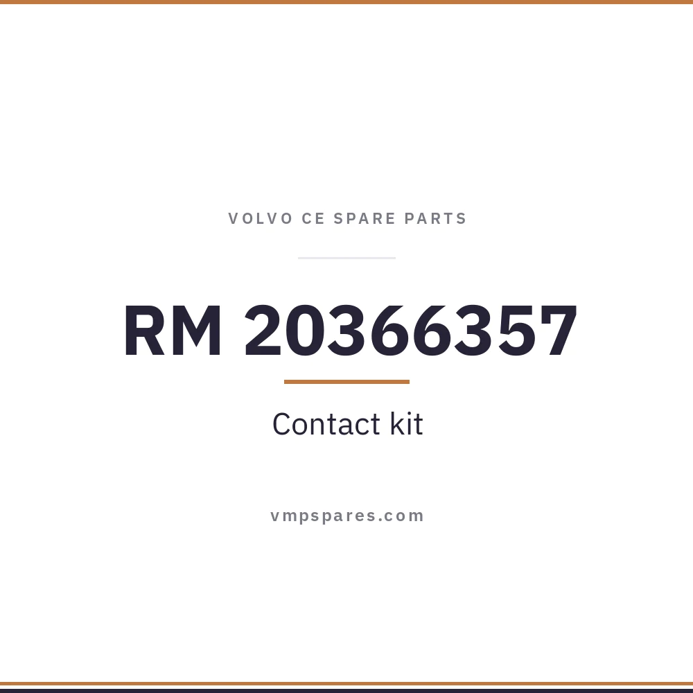 RM 20366357 – Contact kit