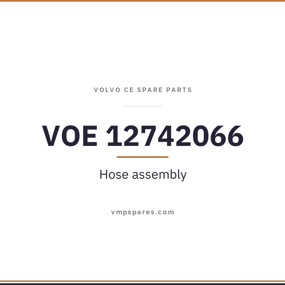 VOE 12742066 – Hose assembly