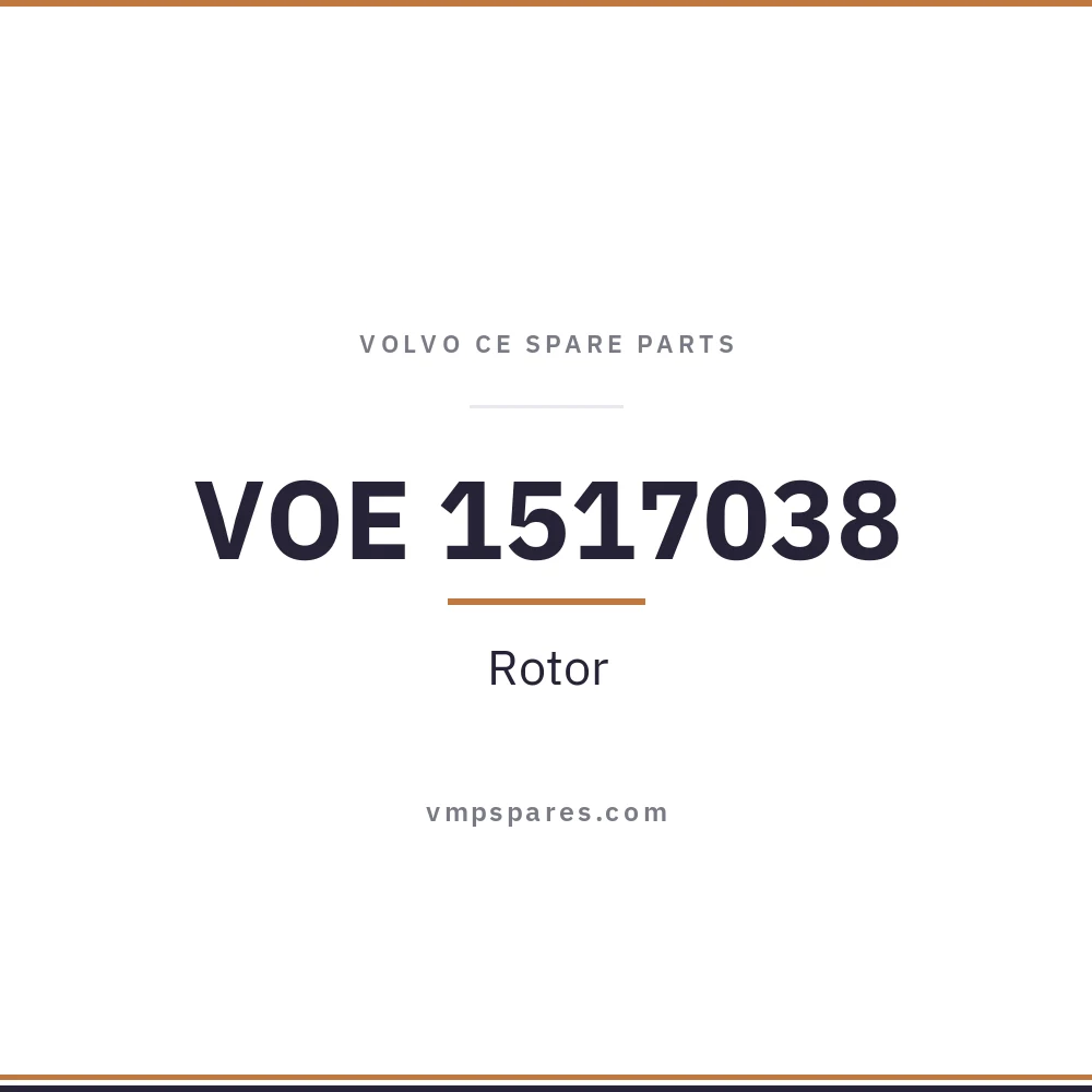 VOE 1517038 – Rotor