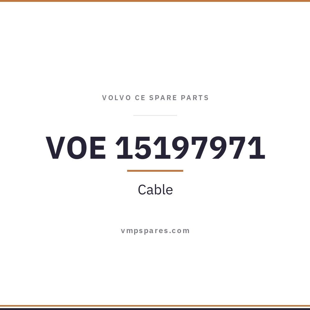 VOE 15197971 – Cable