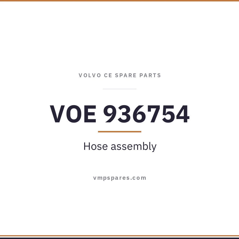 VOE 936754 – Hose assembly