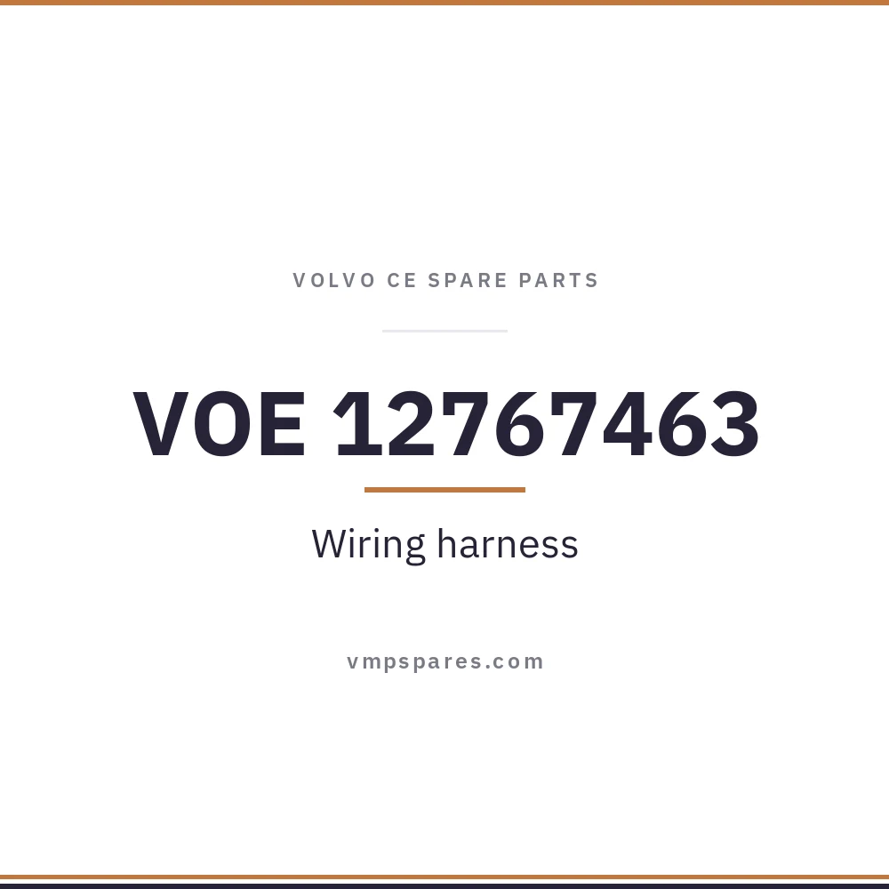 VOE 12767463 – Wiring harness