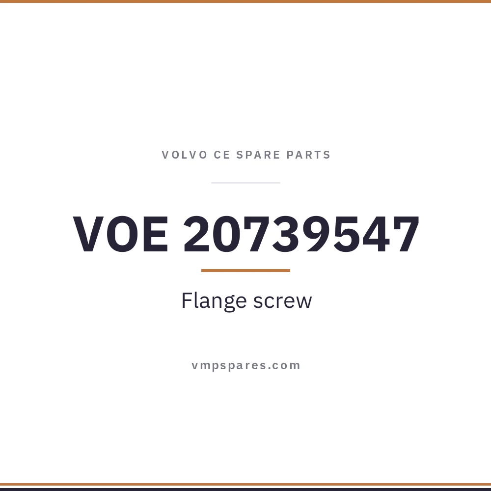 VOE 20739547 – Flange screw