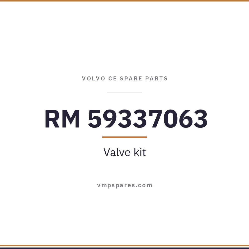 RM 59337063 – Valve kit