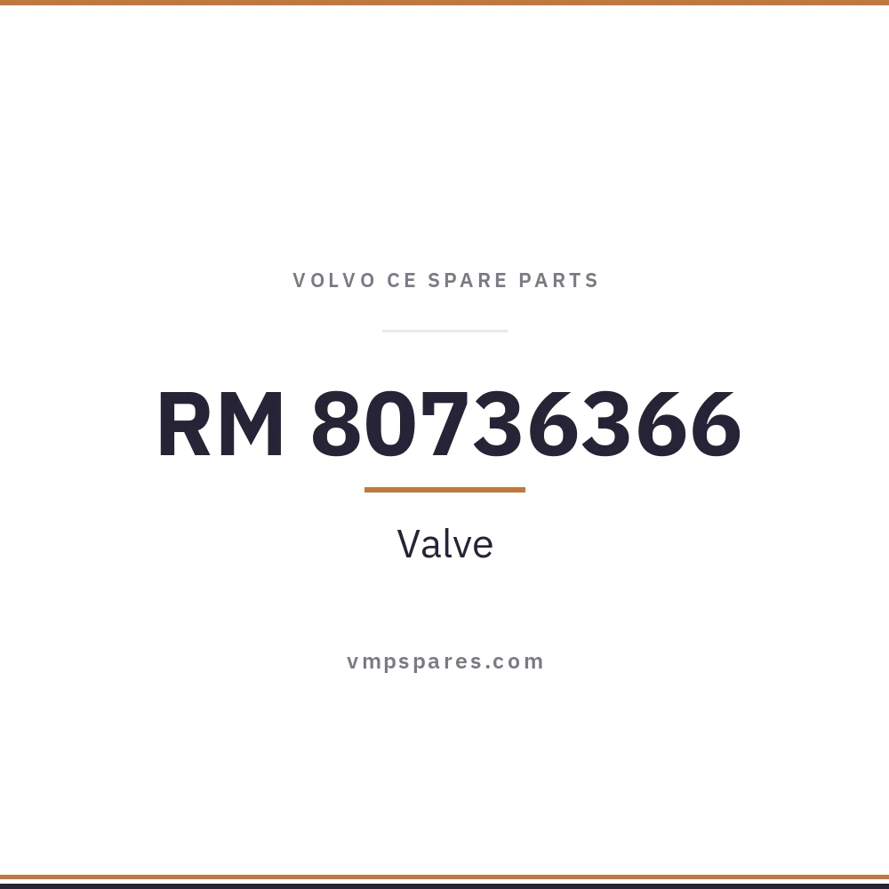 RM 80736366 – Valve