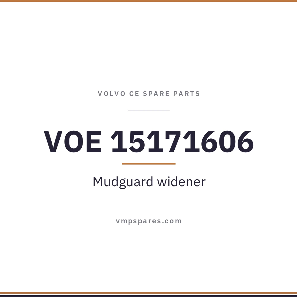 VOE 15171606 – Mudguard widener