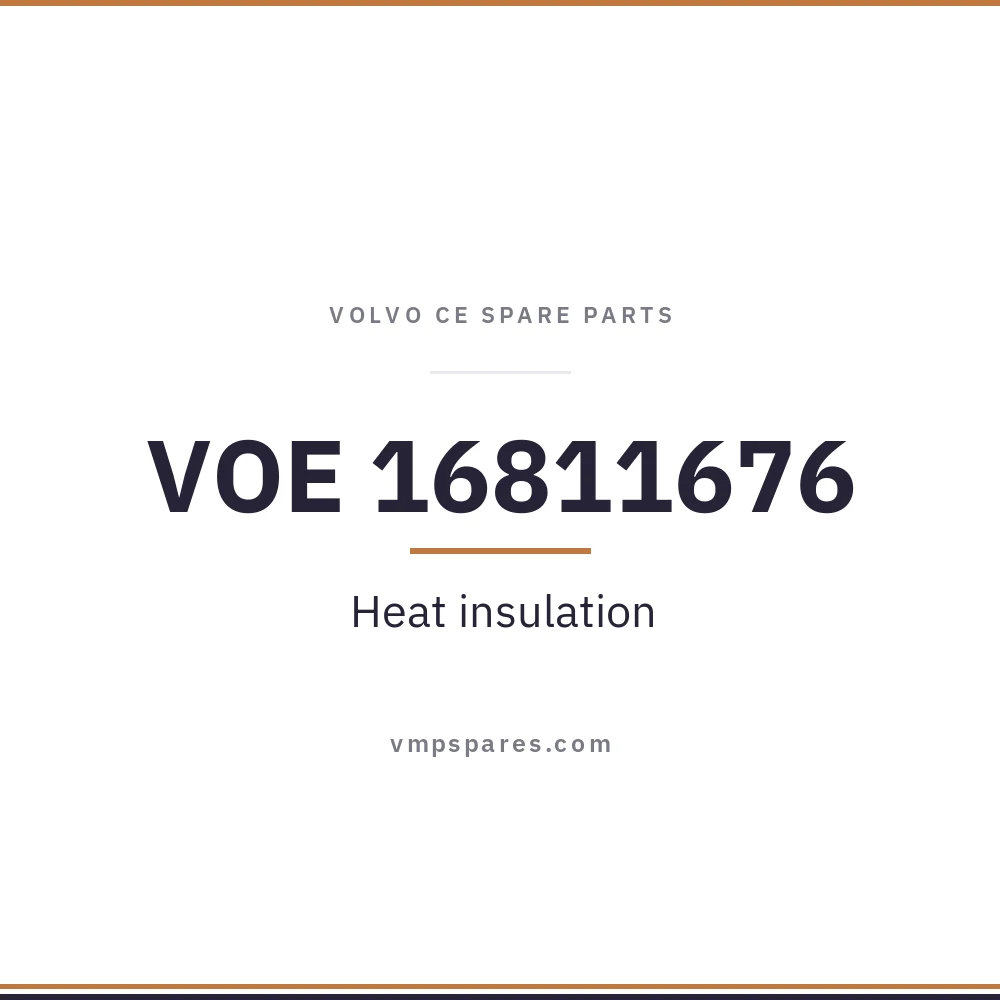 VOE 16811676 – Heat insulation
