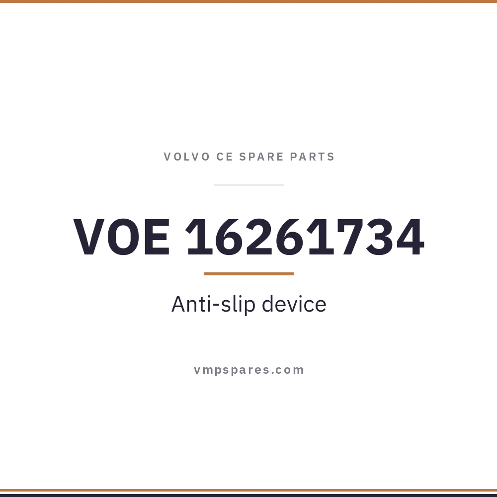 VOE 16261734 – Anti-slip device