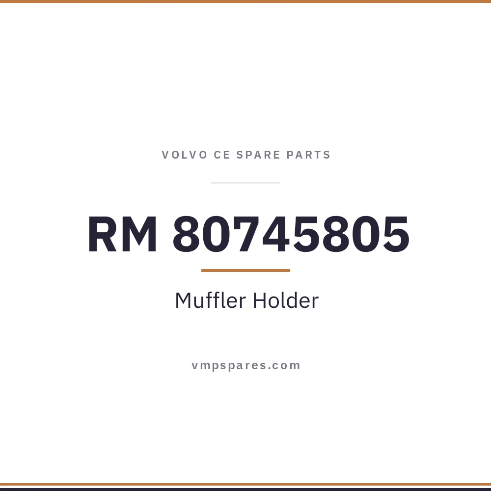 RM 80745805 – Muffler Holder