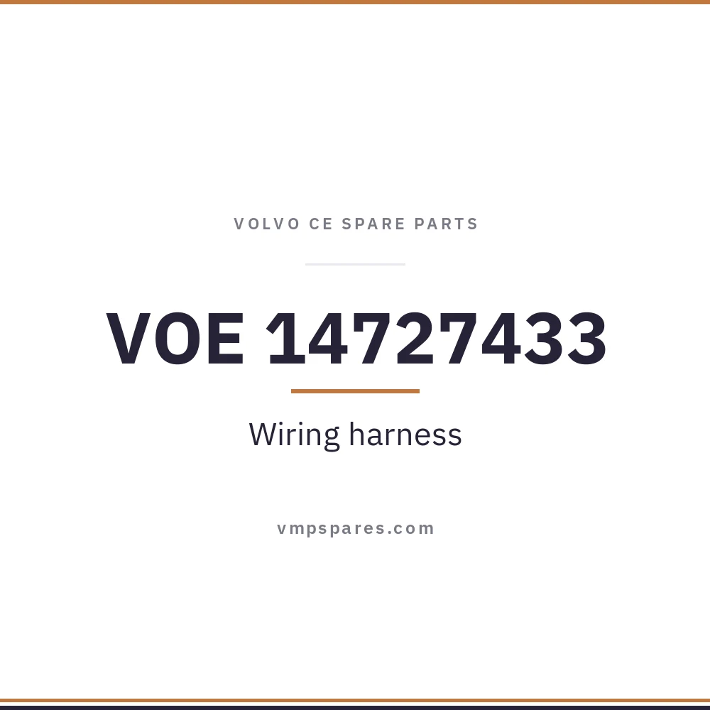 VOE 14727433 – Wiring harness