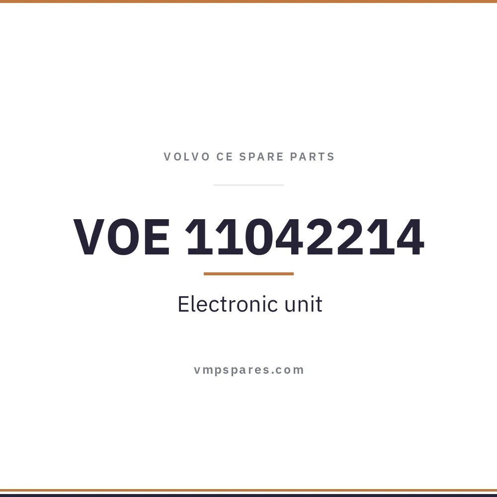 VOE 11042214 – Electronic unit