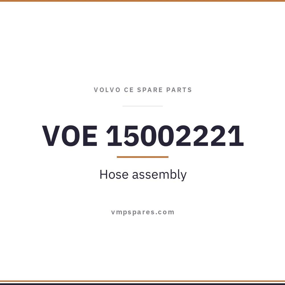 VOE 15002221 – Hose assembly