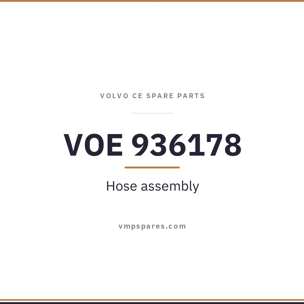 VOE 936178 – Hose assembly
