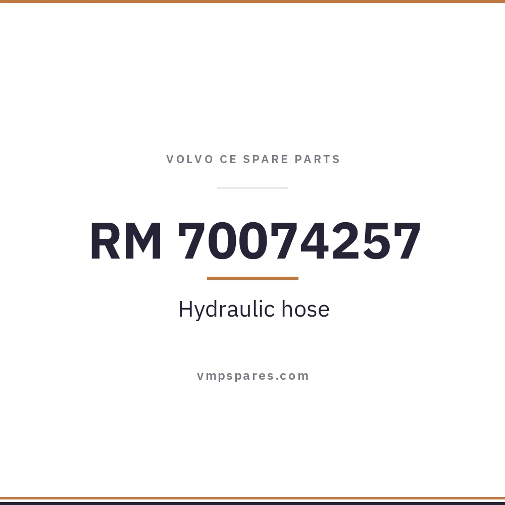 RM 70074257 – Hydraulic hose