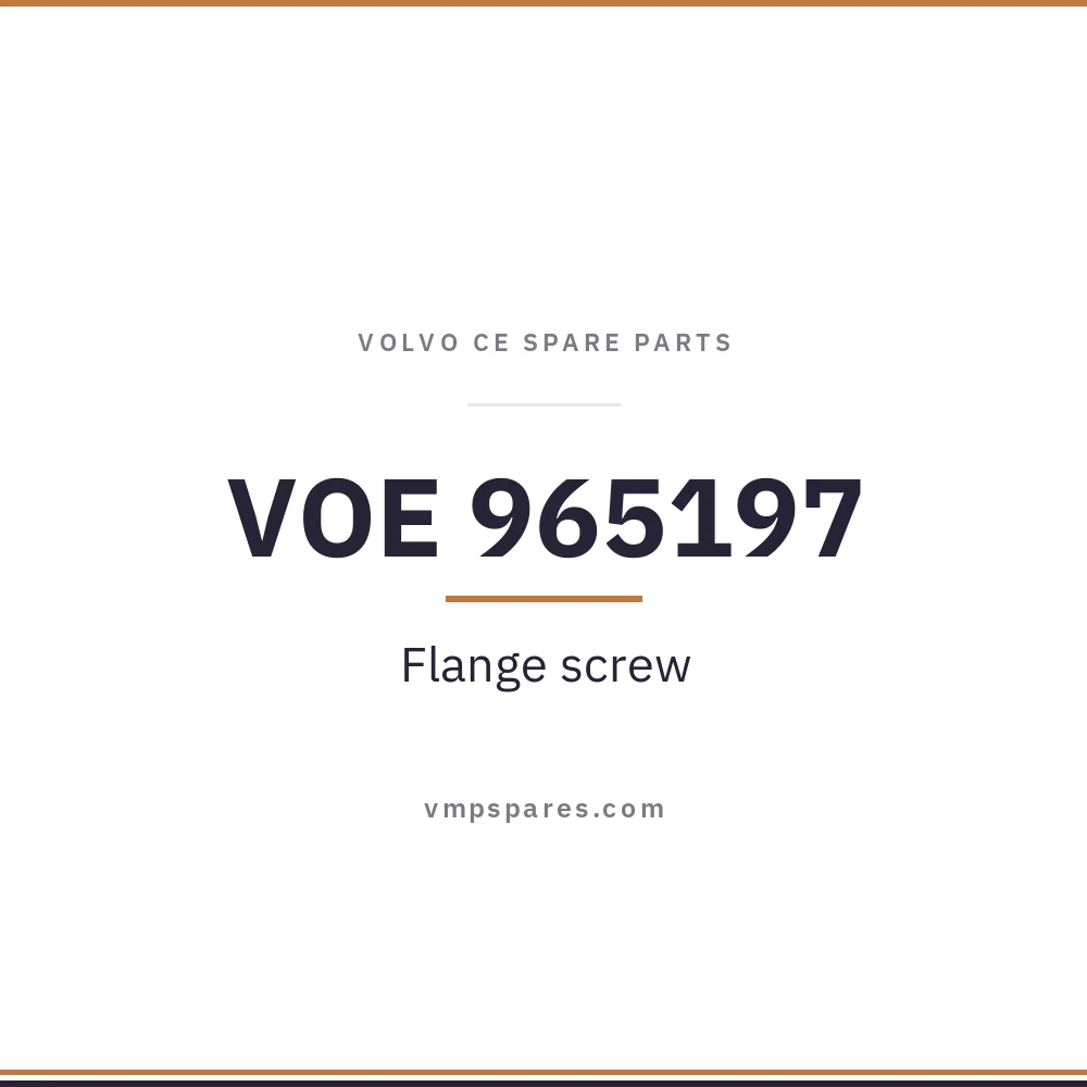 VOE 965197 – Flange screw