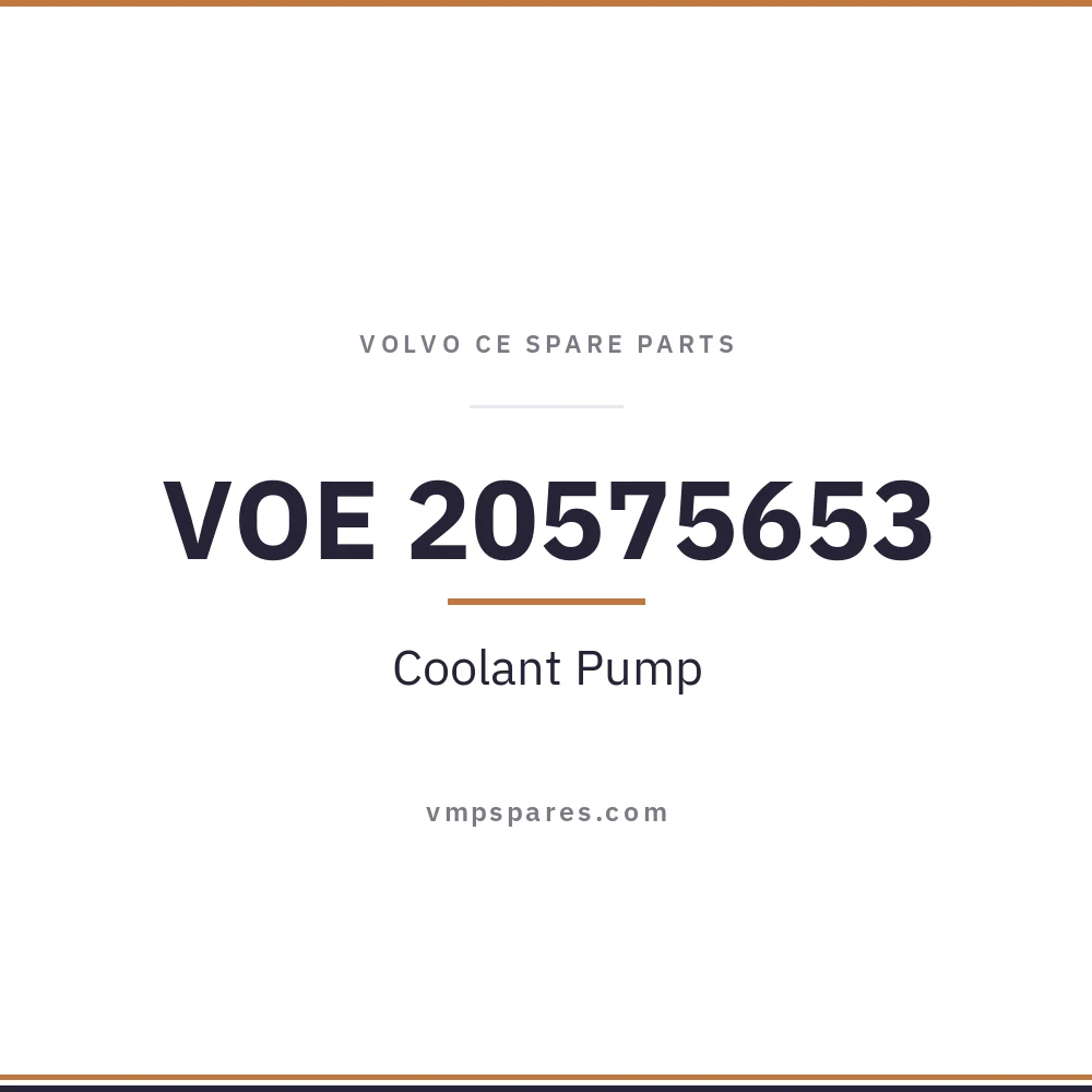 VOE 20575653 – Coolant Pump