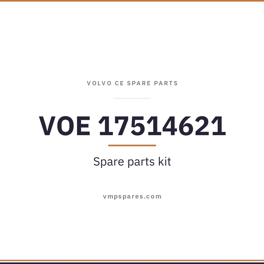 VOE 17514621 – Spare parts kit
