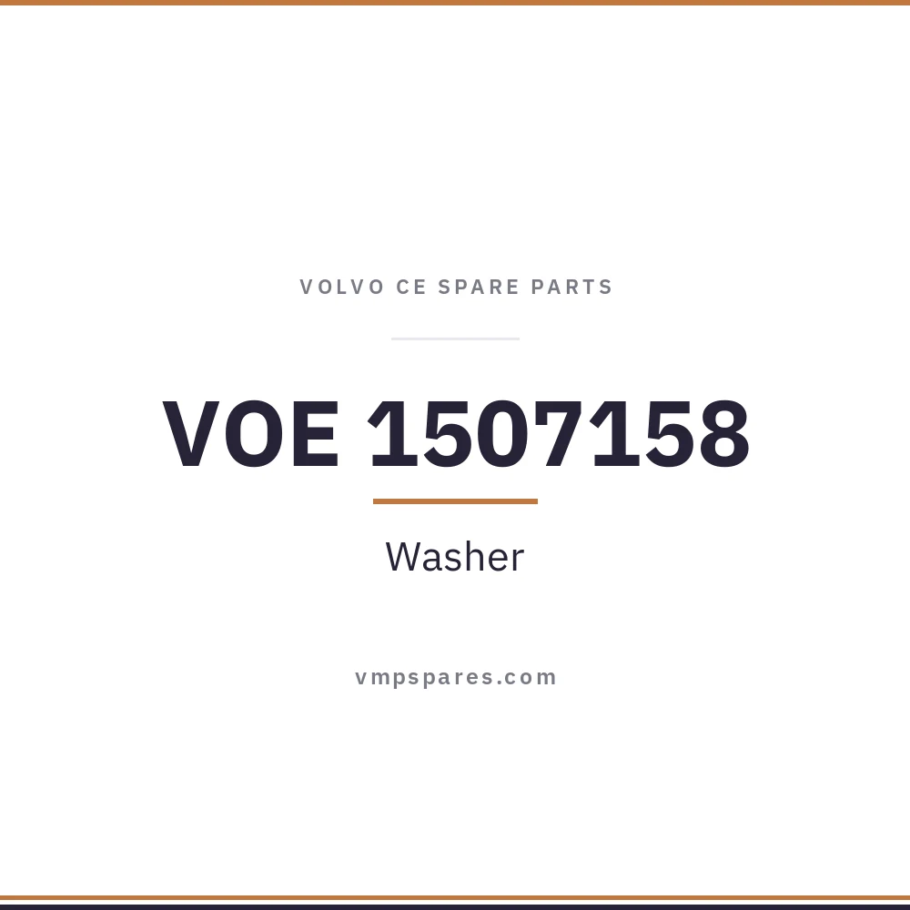 VOE 1507158 – Washer