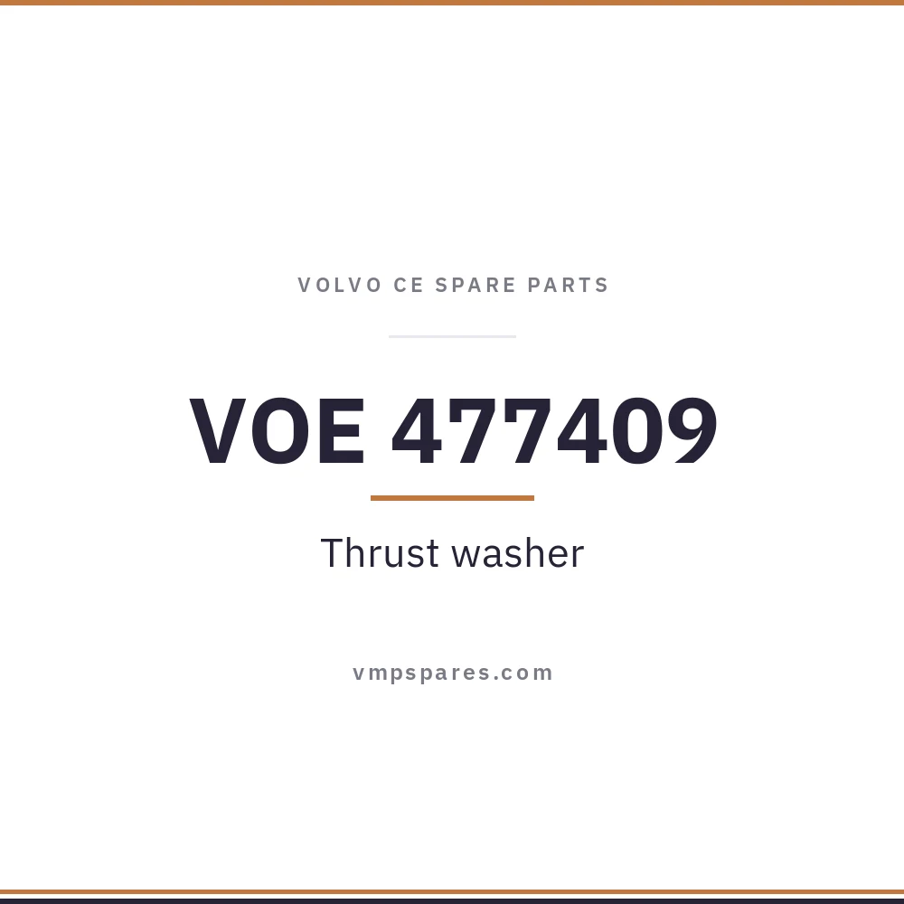 VOE 477409 – Thrust washer