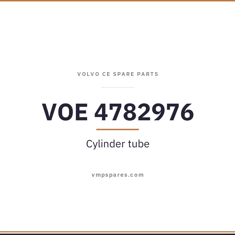 VOE 4782976 – Cylinder tube