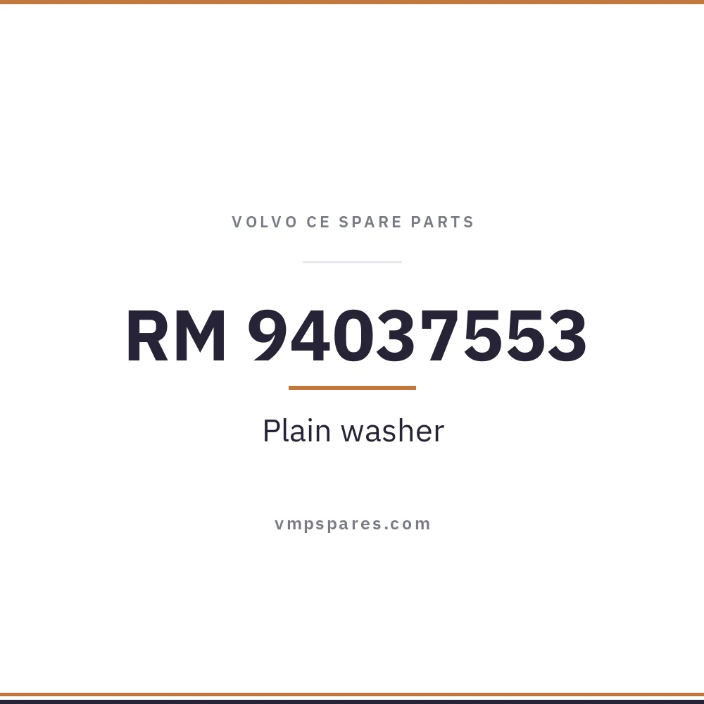 RM 94037553 – Plain washer