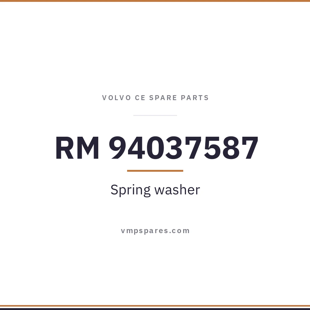 RM 94037587 – Spring washer