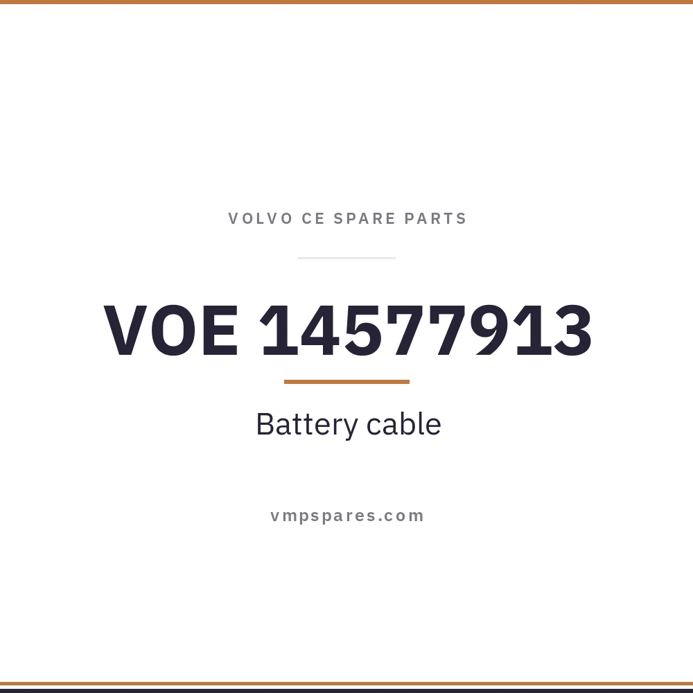VOE 14577913 – Battery cable
