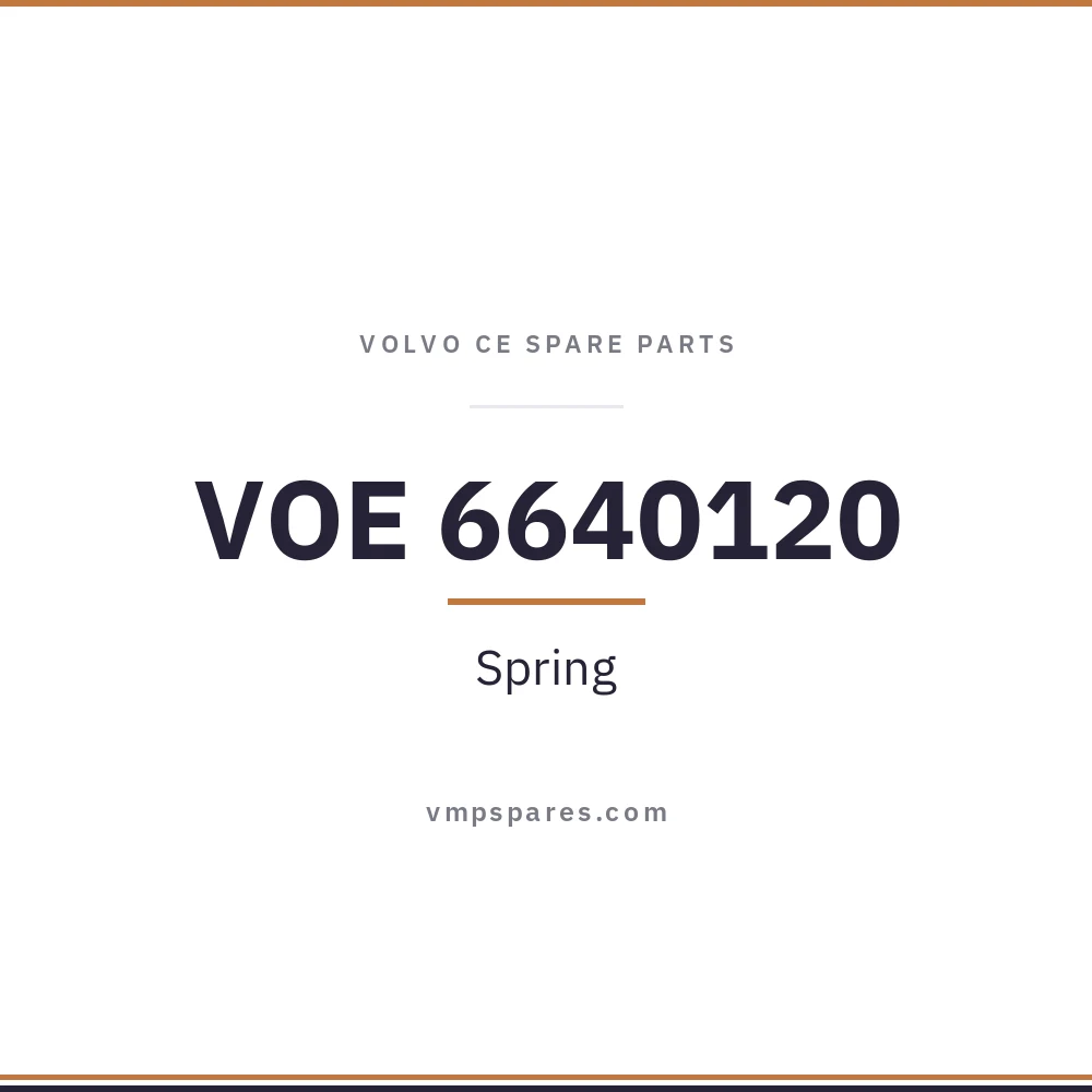 VOE 6640120 – Spring