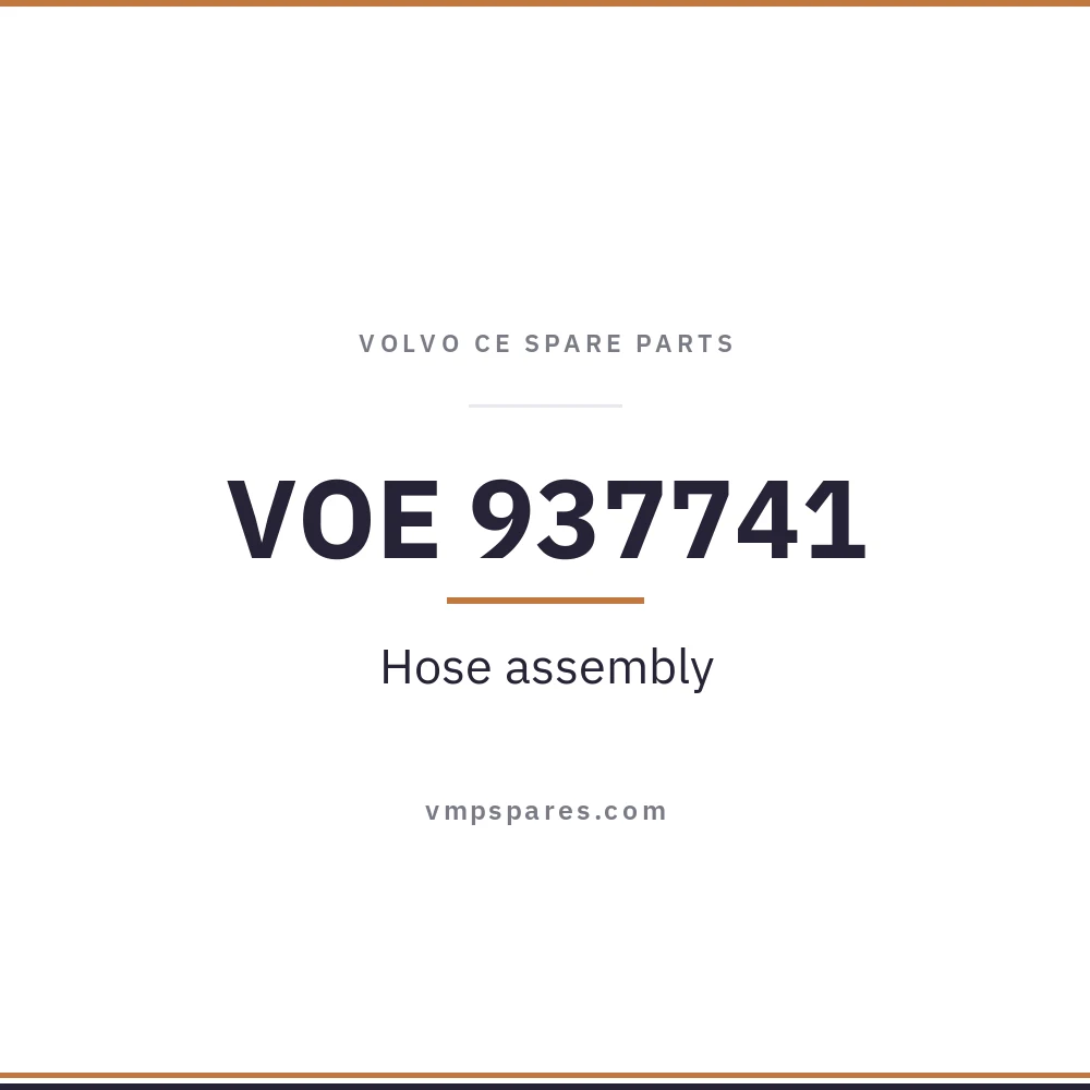 VOE 937741 – Hose assembly