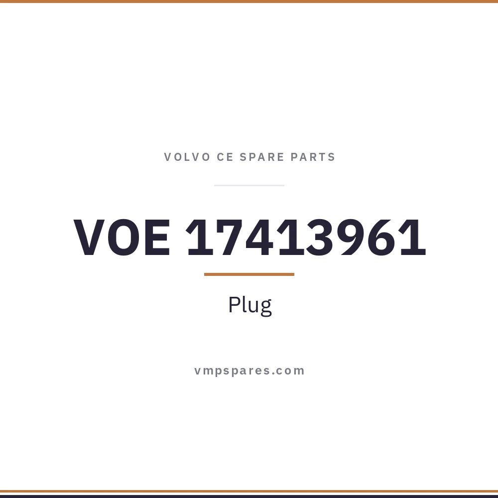 VOE 17413961 – Plug