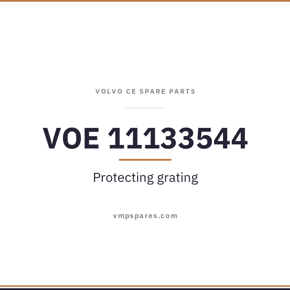 VOE 11133544 – Protecting grating