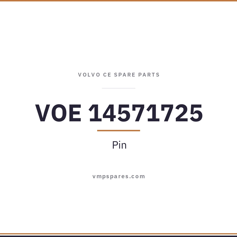 VOE 14571725 – Pin