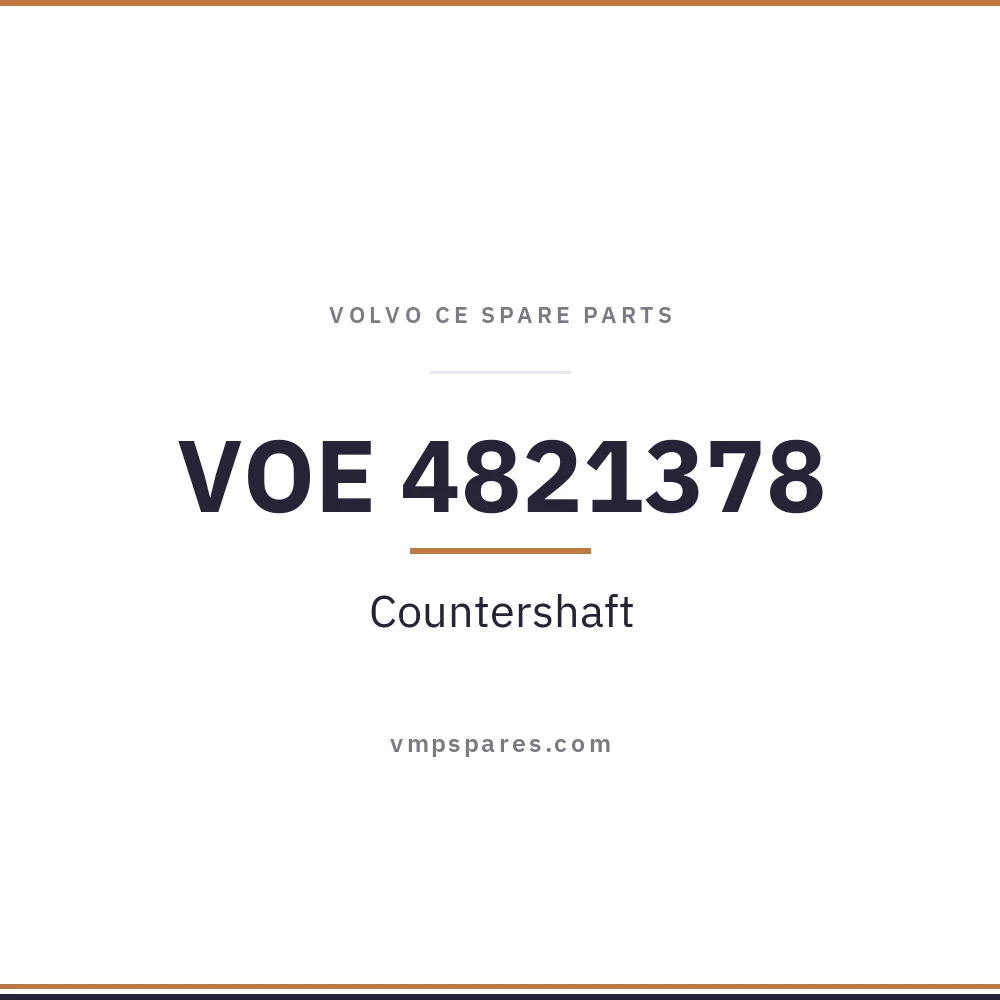 VOE 4821378 – Countershaft
