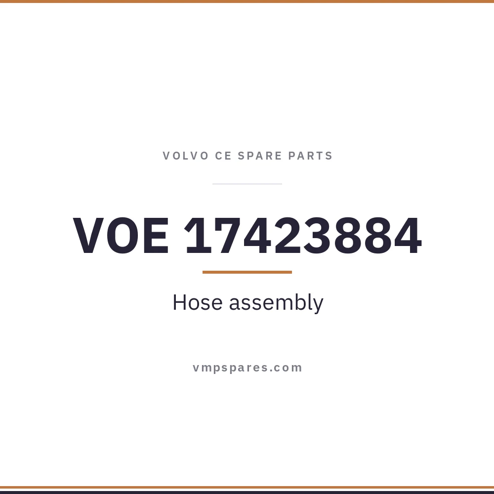 VOE 17423884 – Hose assembly