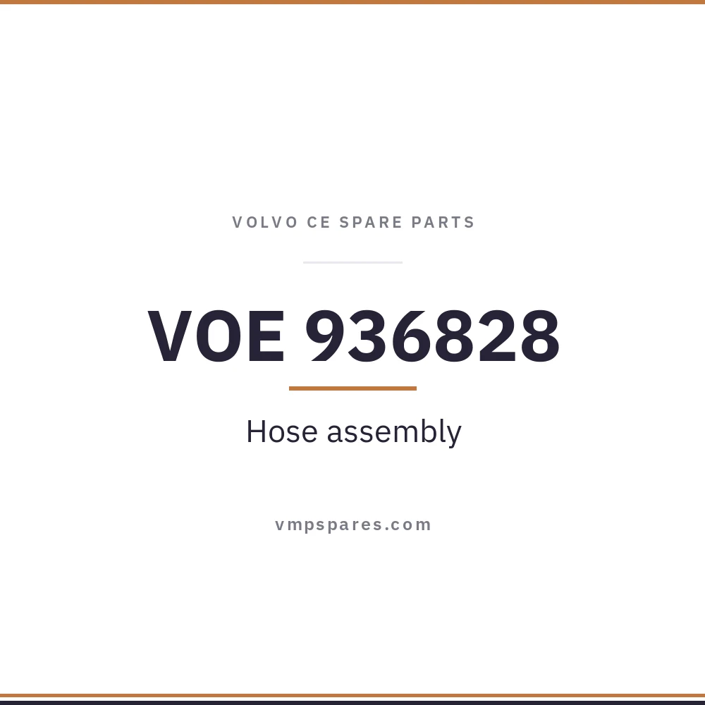 VOE 936828 – Hose assembly