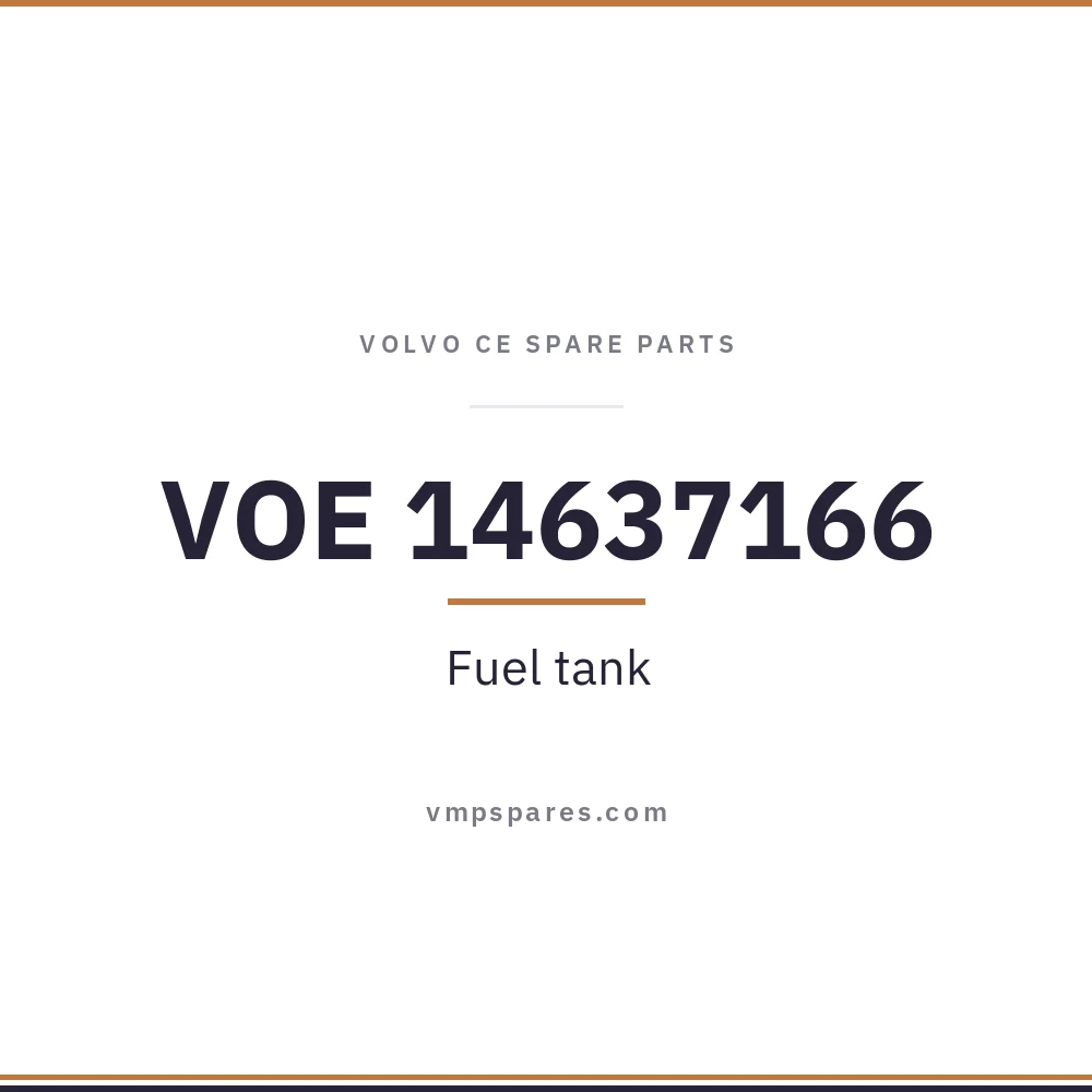 VOE 14637166 – Fuel tank