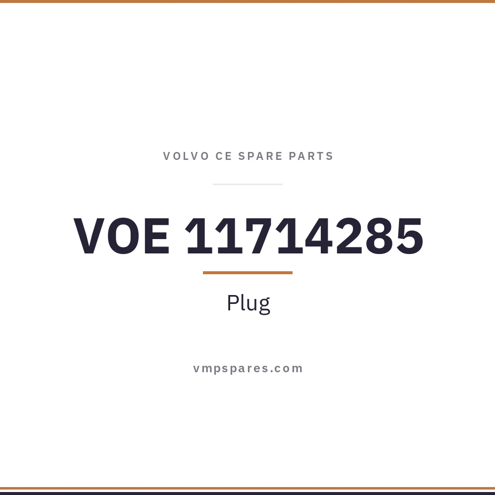 VOE 11714285 – Plug