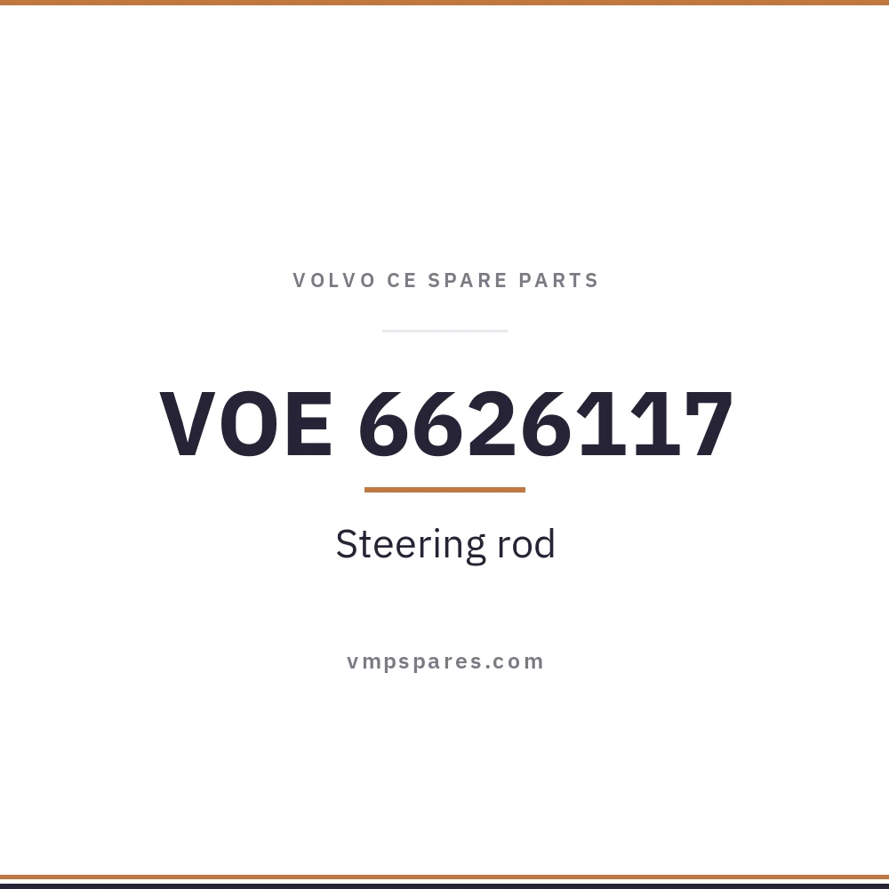 VOE 6626117 – Steering rod